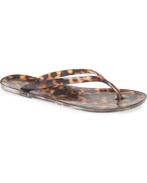 Jeffrey Campbell Beach Day Jelly Flip Flop - Brown