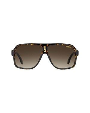 Carrera 62Mm Oversize Gradient Rectangular Sunglasses - Multicolor