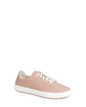 Olukai Wailea Waterproof Spikeless Golf Shoe - Pink