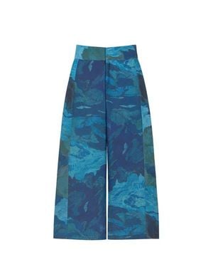 Florencia Davalos Bliss Pant - Blue