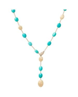 Marco Bicego Siviglia Lariat Necklace With - Blue