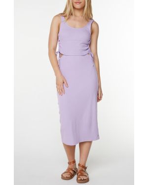Roxy Surf Stoked Midi Dress - Purple