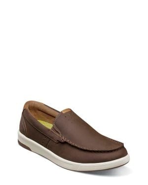 Florsheim Crossover Moc Toe Slip-On - Brown