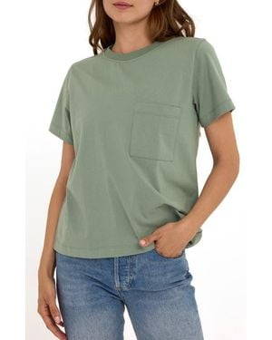 Threads For Thought Beth Essential Organic Cotton T-Shirt - Green
