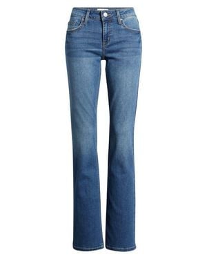 YMI Jessie Mid Rise Bootcut Jeans - Blue