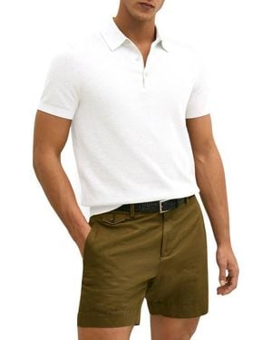 Brooks Brothers Cotton Piqué Polo - White