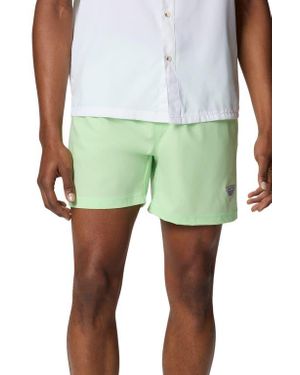 Columbia Pfg Rambler Performance Water Shorts - Green