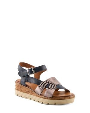 Spring Step Kirra Wedge Sandal - White