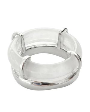 seree Cove Gemstone Sculpted Ring - Gray