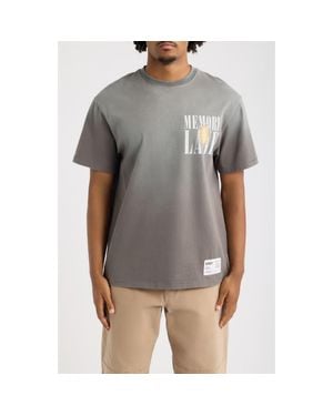 Memory Lane Jewels Cotton Graphic T-Shirt - Gray
