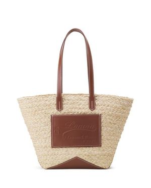 Lanvin Catch By Basket Bag - Natural