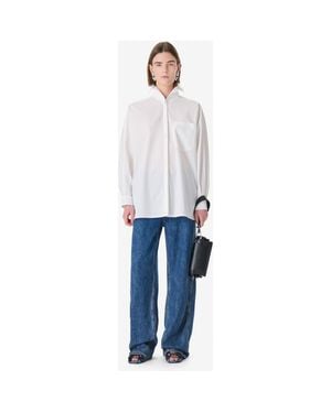 IRO Nylia Oversized Cotton Shirt - White