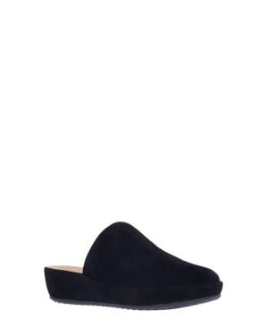 L'amour Des Pieds Cady Platform Wedge Mule - Black