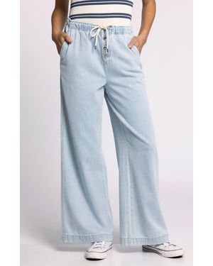 Thread & Supply Norman Denim Drawstring Pants - Blue