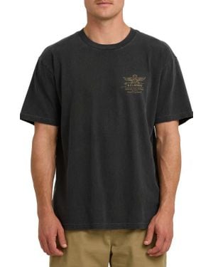 Billabong Wingspan Garage Short Sleeve Graphic T-Shirt - Black