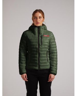 Jacket Satell1Te Padded Hooded Jacket - Green