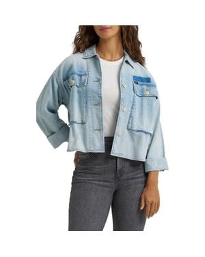 Lee Jeans Utility Overshirt - Blue