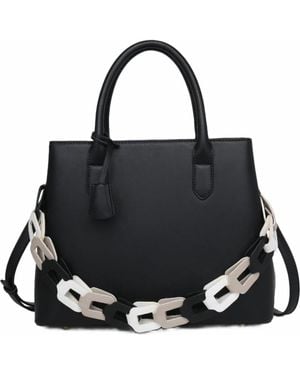 Moda Luxe Regalina Satchel - Black