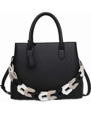Moda Luxe Regalina Satchel - Black