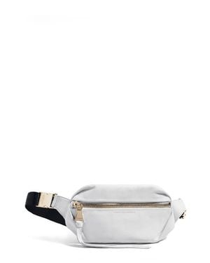 Aimee Kestenberg Milan Leather Belt Bag - White