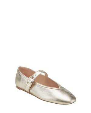Marc Fisher Godea Mary Jane Flat - Natural