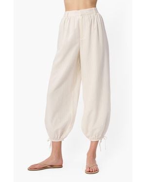 Cami NYC Tessie Cotton & Silk Pants - White