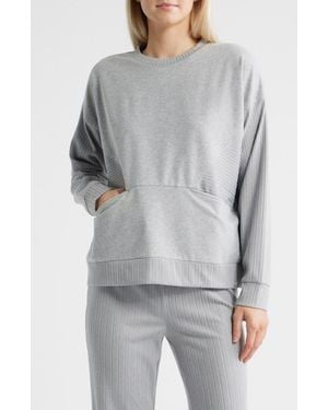 Rip Curl Cozy Fleece Sweatshirt - Gray