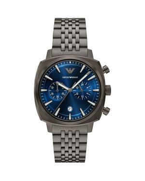 Emporio Armani Chronograph Bracelet Watch, 40Mm - Metallic