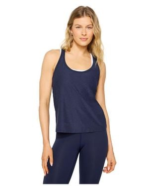 Fabletics Whisper Racerback Tank - Blue