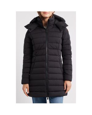 Save The Duck Dorothy Water Resistant Quilted Puffer Coat - Black