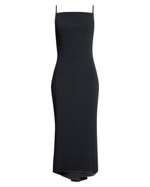 Givenchy Sliced Crepe Cady Minidress - Black