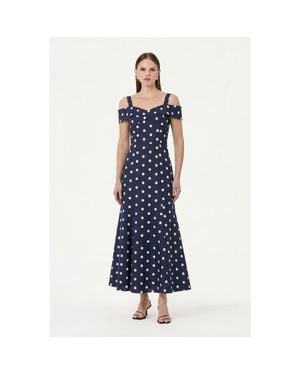 Nicholas Ivana Dress - Blue