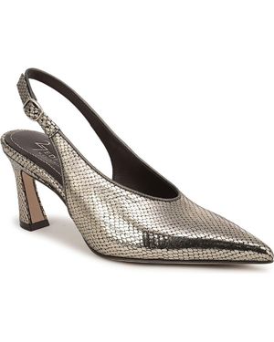 27 EDIT Naturalizer Elaine Slingback Pointed Toe Pump - Metallic