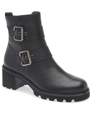 Paul Green Balboa Moto Boot - Black