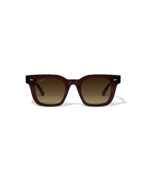 Cossimo Cuadra 46Mm Square Acetate Sunglasses - Brown