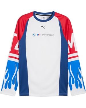 PUMA X Bmw M Motorsport Lifestyle Racing Jersey - Blue