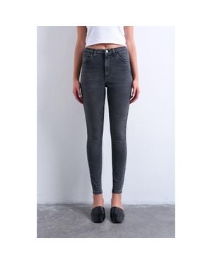 TOPSHOP Jamie High Waist Skinny Jeans - Blue