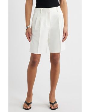 Open Edit The Icon Bermuda Shorts - White