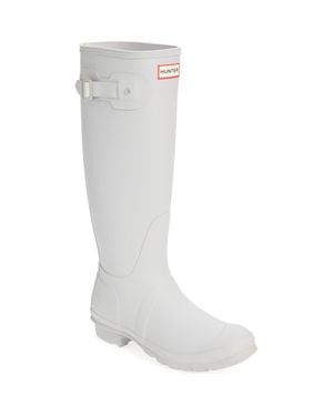 HUNTER Original Tall Waterproof Rain Boot - Gray