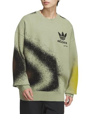 Y-3 Oversize Crewneck Sweater - Green