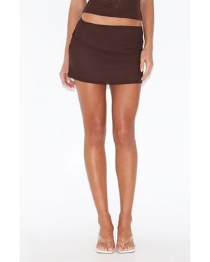 Tiger Mist Octavia Miniskirt - Brown