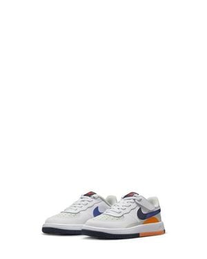 Nike Kids' Force 1 Low Lv8 2 Basketball Sneaker - White