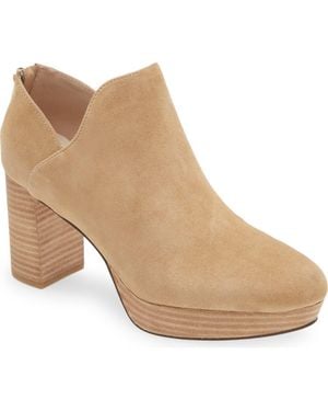 Pelle Moda Lesia Platform Bootie - Natural