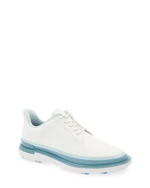 G/FORE Gallivanter Tuxedo Stripe Golf Shoe - White