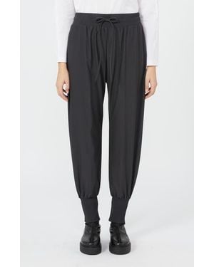 MM by Max Mara Aderire Tie Waist Pants - Black