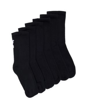 On Shoes Kids' 3-Pack Crew Socks - Black