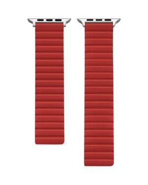 The Posh Tech Silicone Apple Watch Watchband - Red