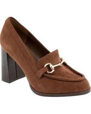 BCBGMAXAZRIA Yixy Loafer Pump - Brown