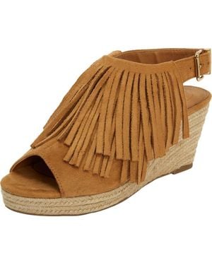 Comfortview The Diane Espadrille - Brown