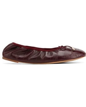 Naked Wolfe Scrunch Flats - Purple